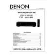 DENON DCD-960 Manual de Usuario
