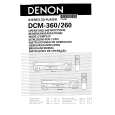 DENON DCM-260 Manual de Usuario