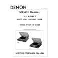 DENON DP-45F Manual de Servicio